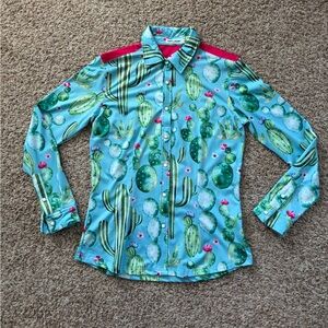 Size Medium Ranch Dressn Western Shirt
